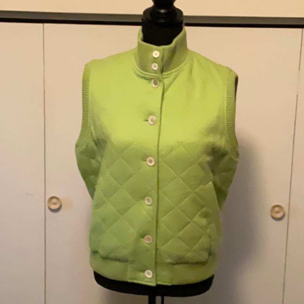 Loro Piana cashmere quilted vest